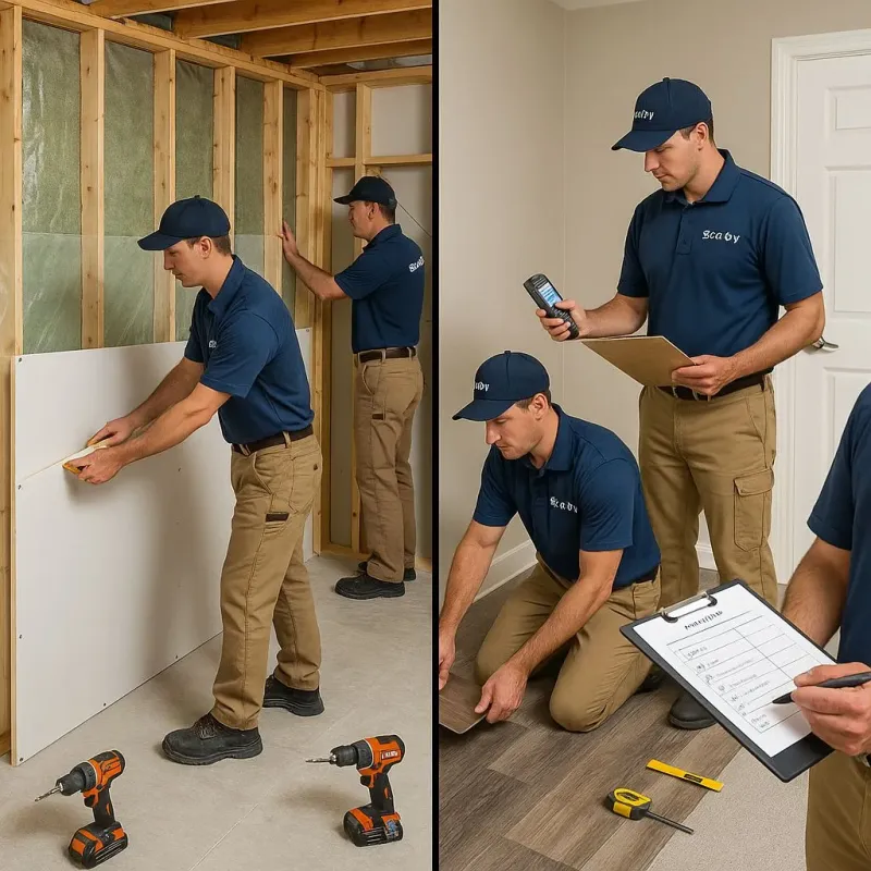 Repairs and Reconstruction process in Fall Branch, TN